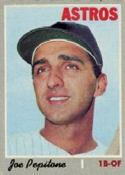 1970 Topps Baseball Cards      598     Joe Pepitone